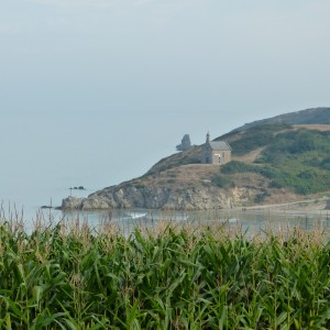 chapelle vue de la côte